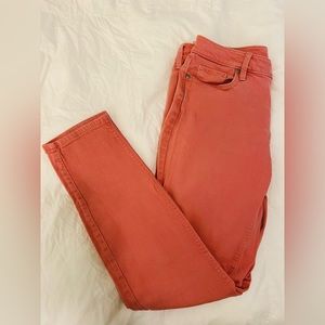 Loft Pink Skinny Jeans